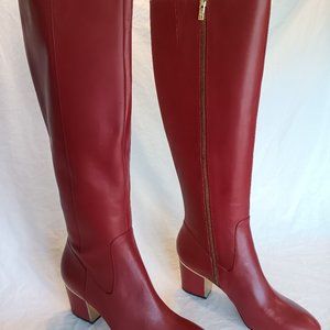 Calvin Klein Tall Boots (Red, Size 10) NEW! - SOLD